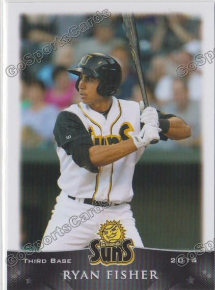 2014 Jacksonville Suns Ryan Fisher