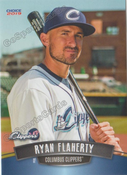 2019 Columbus Clippers Ryan Flaherty