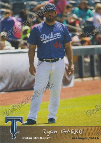 2016 Tulsa Drillers Ryan Garko