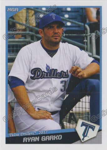 2017 Tulsa Drillers Ryan Garko