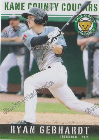 2015 Kane County Cougars Ryan Gebhardt