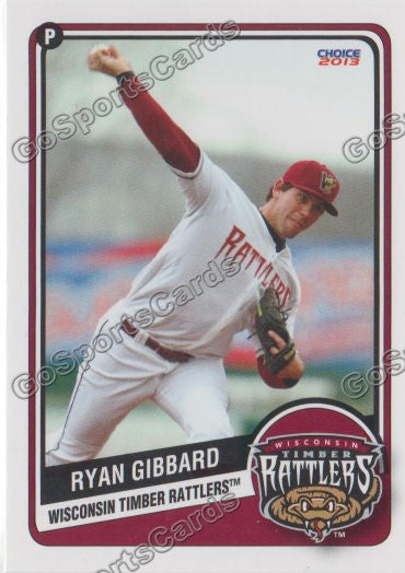 2013 Wisconsin Timber Rattlers Ryan Gibbard