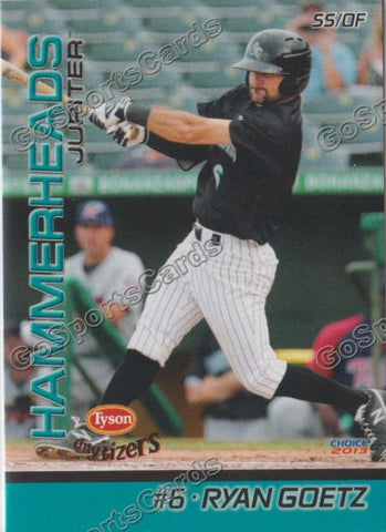 2013 Jupiter Hammerheads Ryan Goetz