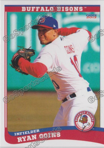 2013 Buffalo Bisons Ryan Goins
