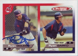 Ryan Goleski 2005 Topps Total (Autograph)