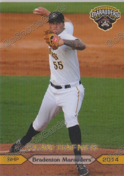 2014 Bradenton Marauders Ryan Hafner