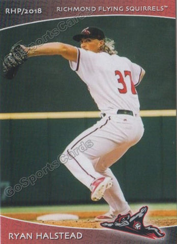 2018 Richmond Flying Squirrels Ryan Halstead