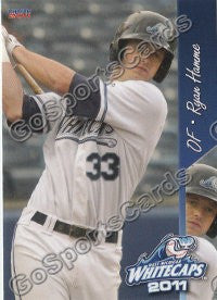 2011 West Michigan Whitecaps Ryan Hamme