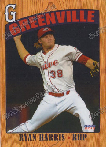 2017 Greenville Drive 2015 ReIssue Ryan Harris