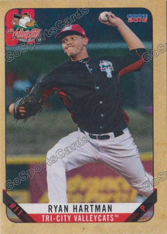 2016 Tri City ValleyCats Ryan Hartman