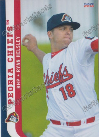 2016 Peoria Chiefs Ryan Helsley