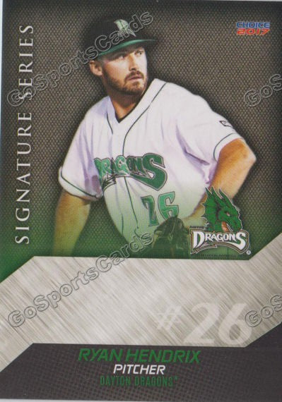 2017 Dayton Dragons Ryan Hendrix