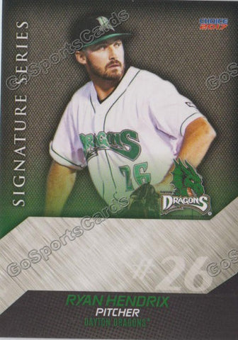 2017 Dayton Dragons Ryan Hendrix