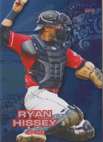 2019 New Hampshire Fisher Cats Ryan Hissey