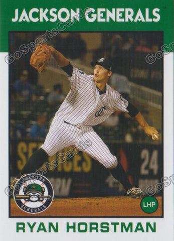 2016 Jackson Generals Ryan Horstman