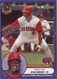 2005 International League All-Stars Choice Ryan Howard
