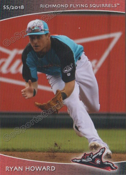 2018 Richmond Flying Squirrels Ryan Howard