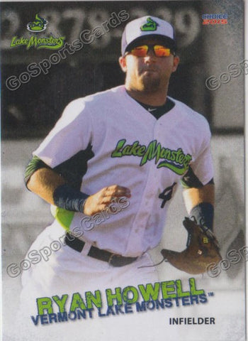 2015 Vermont Lake Monsters Ryan Howell