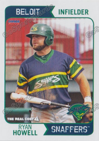 2016 Beloit Snappers Ryan Howell