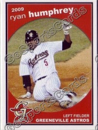 2009 Greeneville Astros Ryan Humphrey