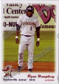 2010 Greeneville Astros Ryan Humphrey