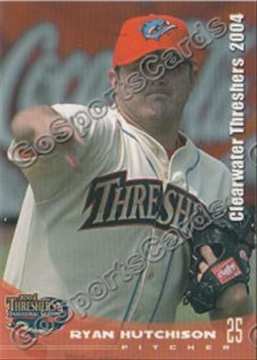 2004 Clearwater Threshers Ryan Hutchison