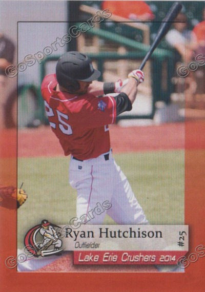 2014 Lake Erie Crushers Ryan Hutchinson
