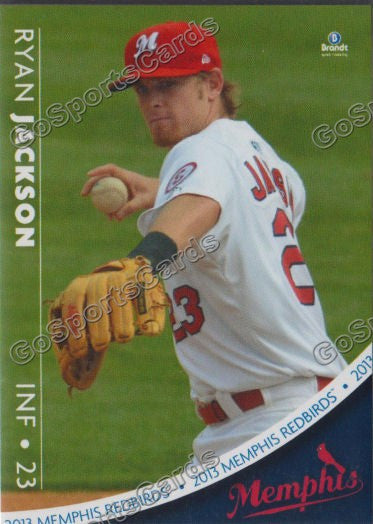 2013 Memphis Redbirds Ryan Jackson