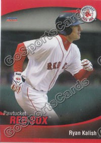 2012 Pawtucket Red Sox Ryan Kalish