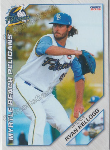 2019 Myrtle Beach Pelicans Ryan Kellogg