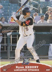 2007 Lancaster JetHawks Ryan Khoury