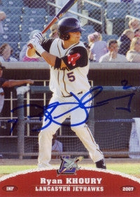 Ryan Khoury 2007 GrandStand Lancaster JetHawks (Autograph)