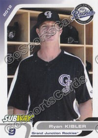 2012 Grand Junction Rockies Ryan Kibler