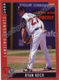 2009 Lansing Lugnuts Ryan Koch
