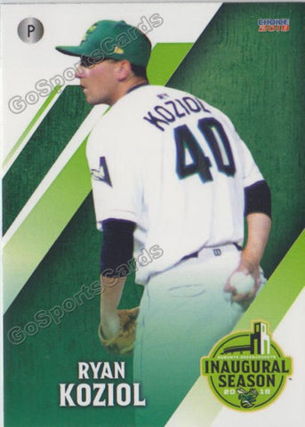 2018 Augusta GreenJackets Ryan Koziol