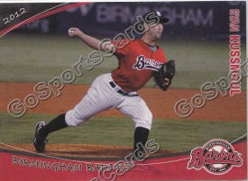2012 Birmingham Barons Ryan Kussmaul