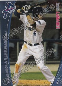 2012 Pensacola Blue Wahoos Ryan LaMarre