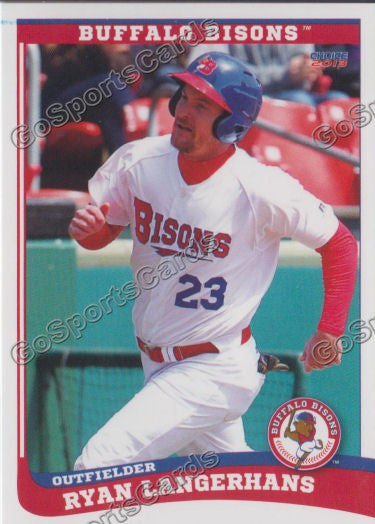 2013 Buffalo Bisons Ryan Langerhans