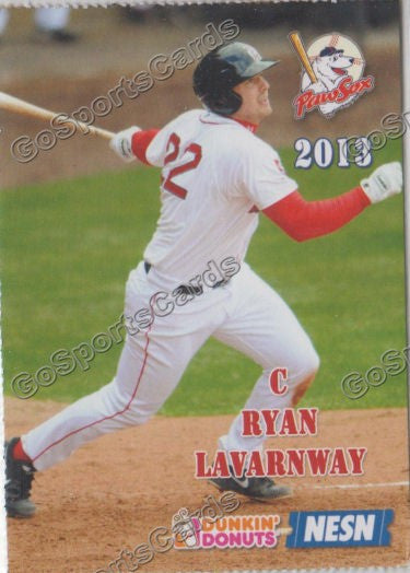 2013 Pawtucket Red Sox SGA Dunkin Donuts Brock Huntzinger