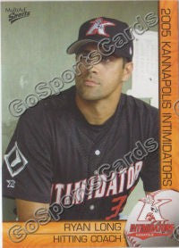 2005 Kannapolis Intimidators Ryan Long