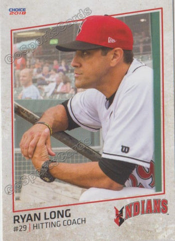 2018 Indianapolis Indians Ryan Long