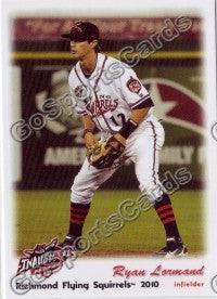 2010 Richmond Flying Squirrels Ryan Lormand