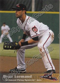 2011 Richmond Flying Squirrels Ryan Lormand