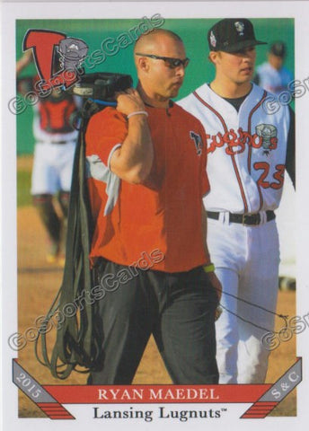2015 Lansing Lugnuts Ryan Maedel