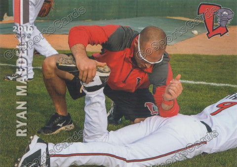 2016 Lansing Lugnuts Ryan Maedel