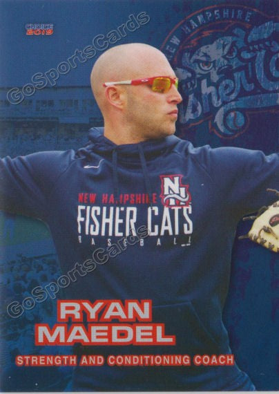 2019 New Hampshire Fisher Cats Ryan Maedel