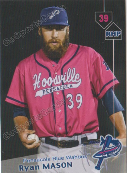 2019 Pensacola Blue Wahoos Ryan Mason