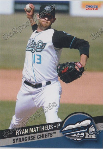2014 Syracuse Chiefs Ryan Mattheus