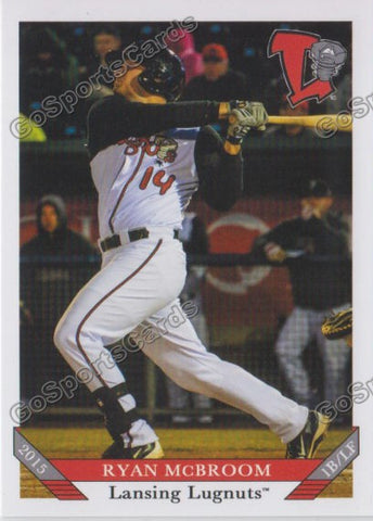 2015 Lansing Lugnuts Ryan McBroom