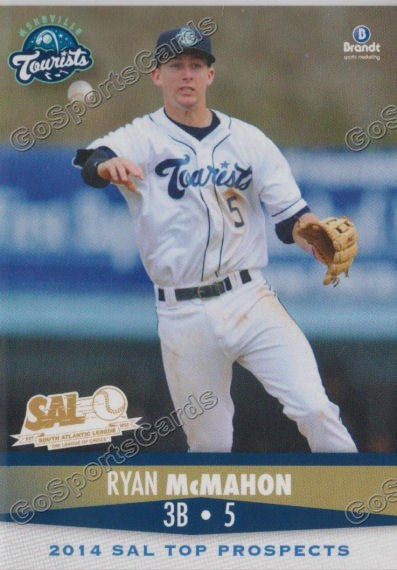 2014 South Atlantic League Top Prospect Ryan McMahon
